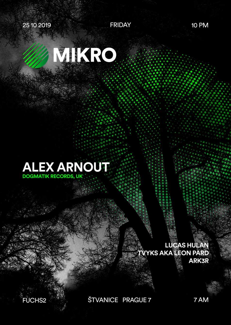 Mikro /w. Alex Arnout - フライヤー裏
