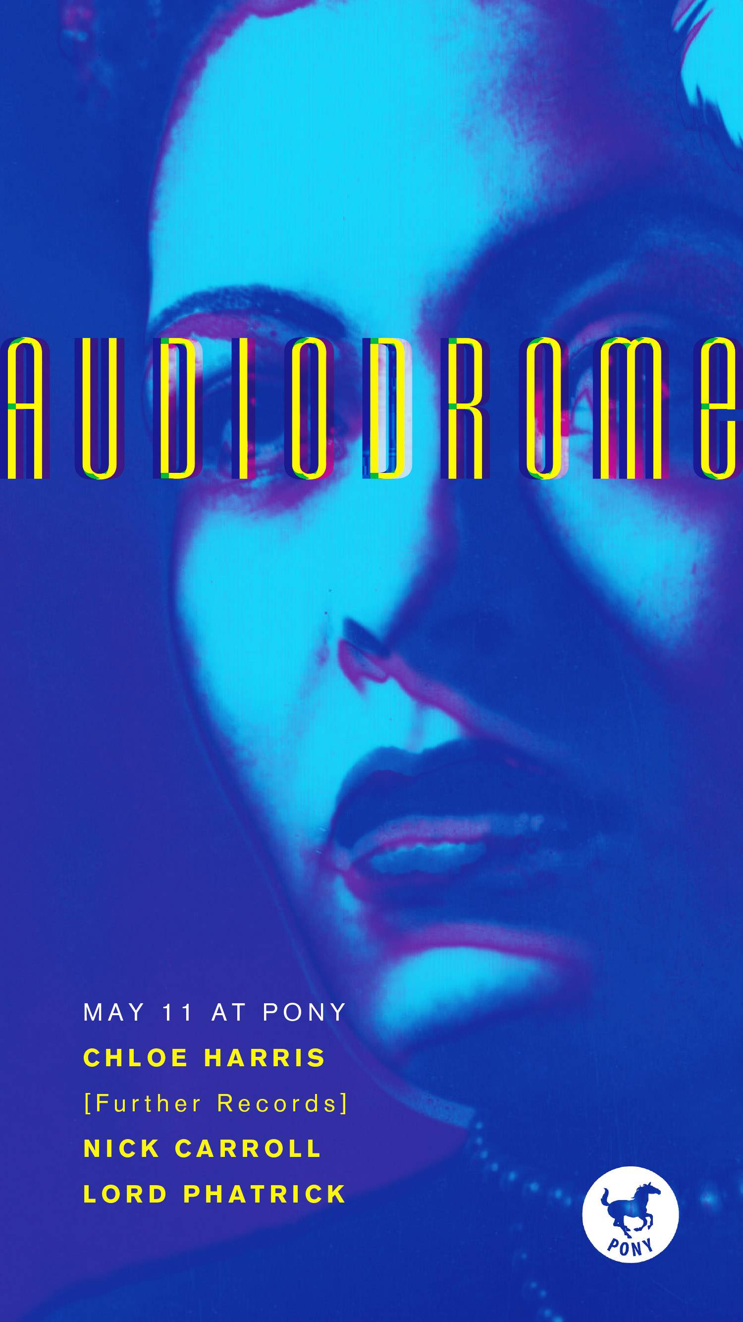 False Prophet presents Audiodrome with Chloe Harris [Further Records] - Página frontal