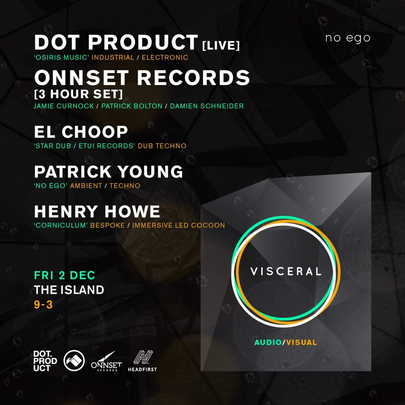 Visceral Launch with Dot Product - Página trasera