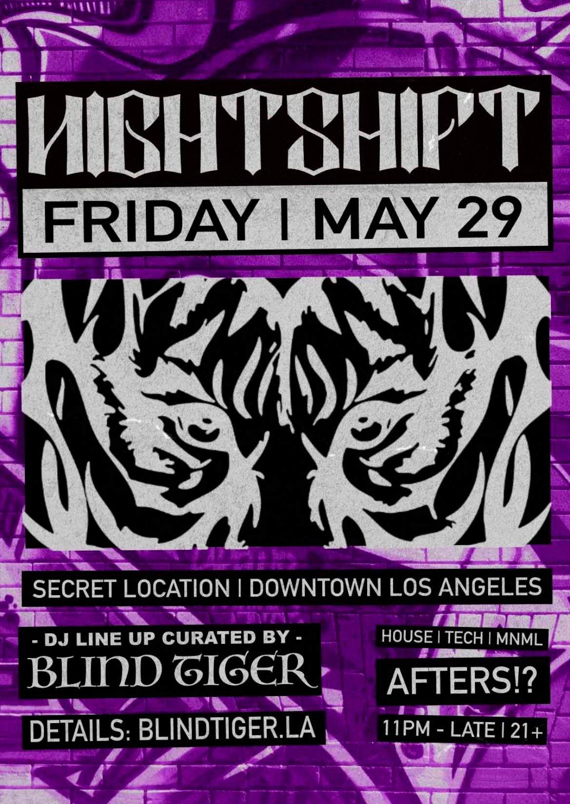 NIGHTSHIFT AFTER HOURS at The Lexington, Los Angeles · Tickets