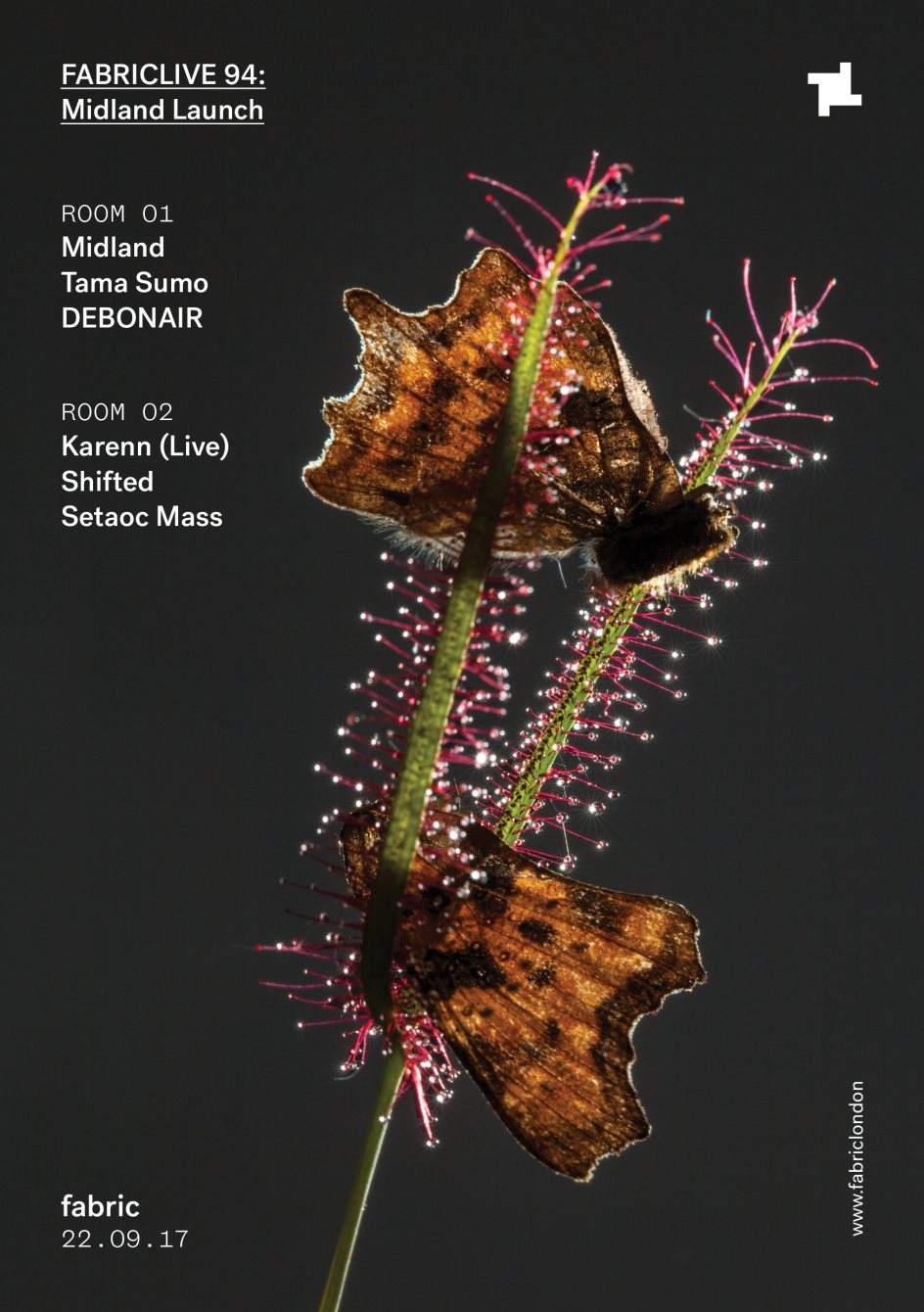 FABRICLIVE 94: Midland Launch with Tama Sumo, Karenn & More - フライヤー表