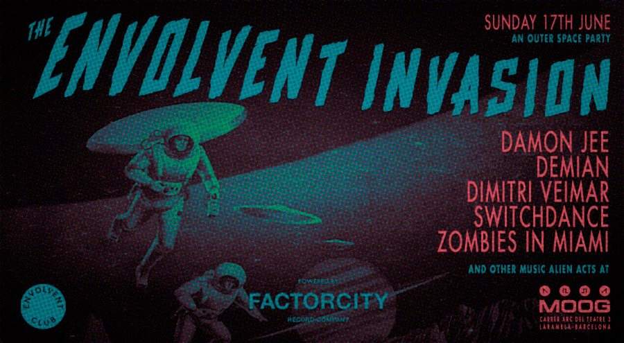 The Envolvent Invasion - フライヤー表