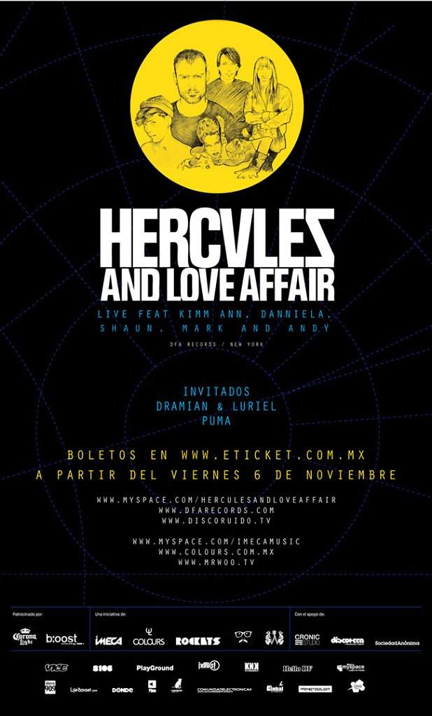Hercules and Love Affair En Concierto - Página trasera