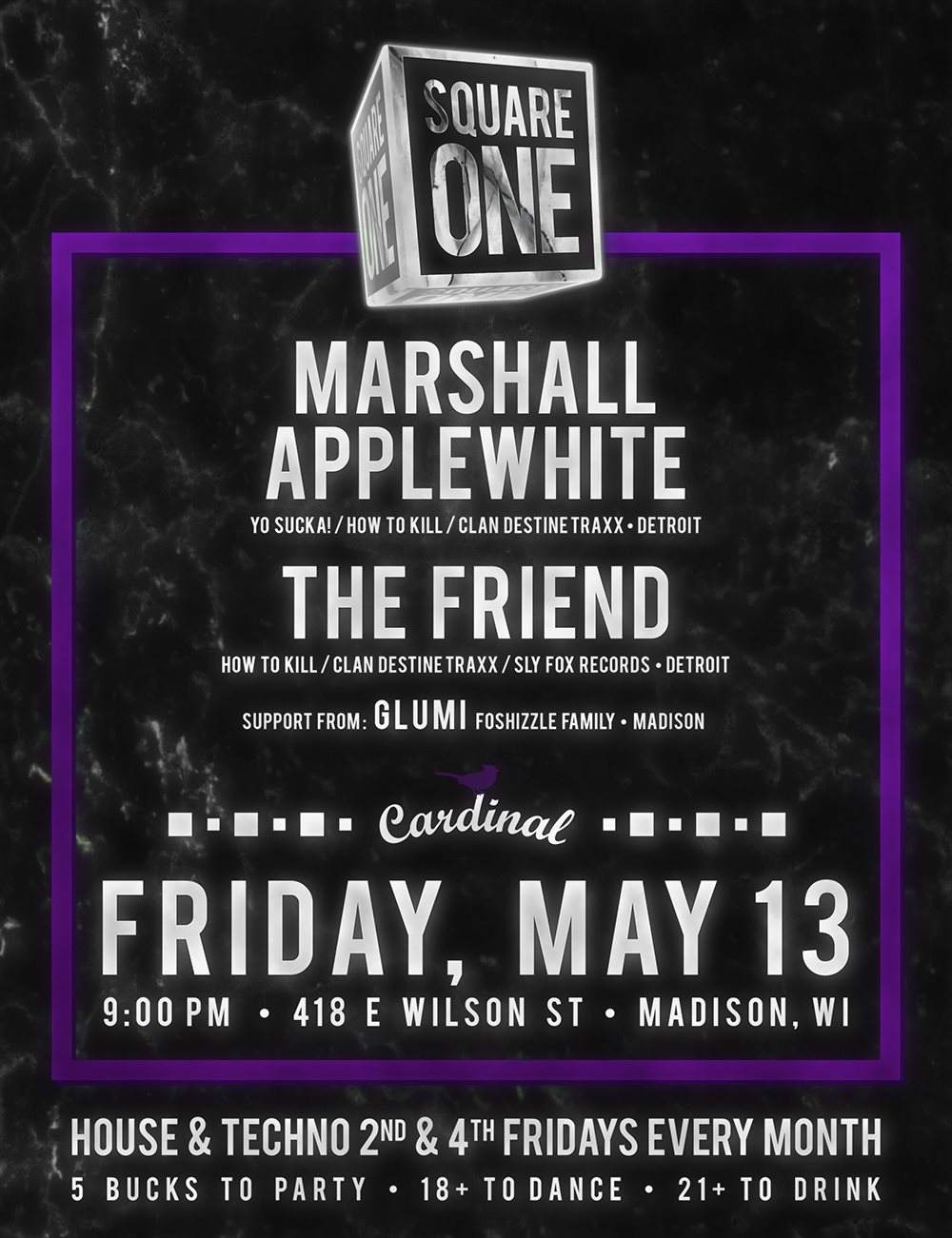 Marshall Applewhite & The Friend  - Página frontal