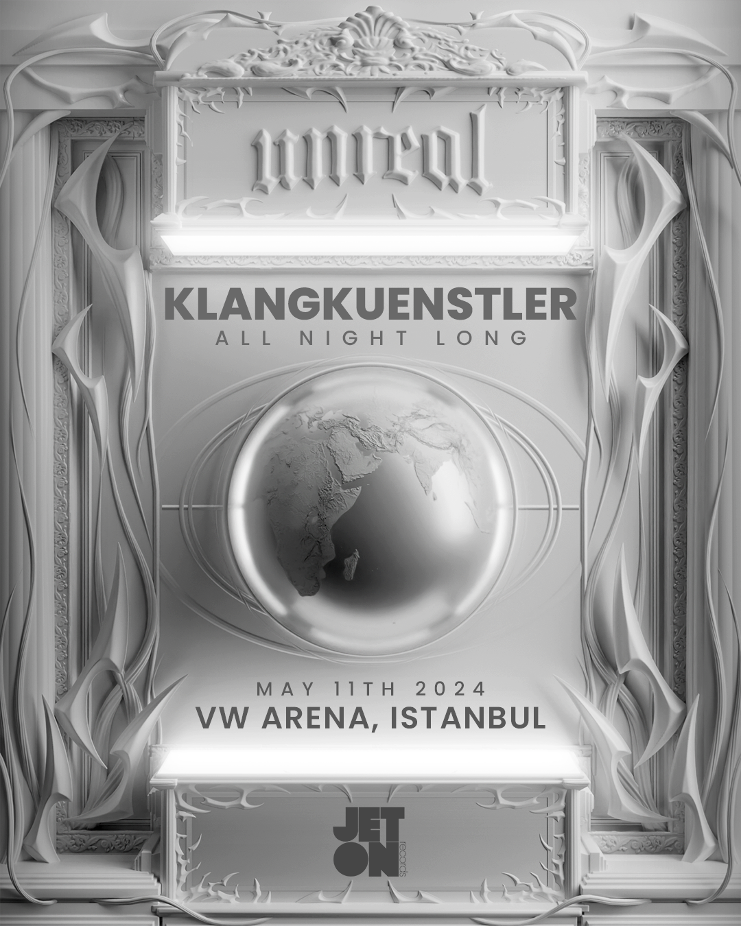 Unreal x KlangKuenstler 'All Night Long' Istanbul presented by Jeton Records - Página frontal