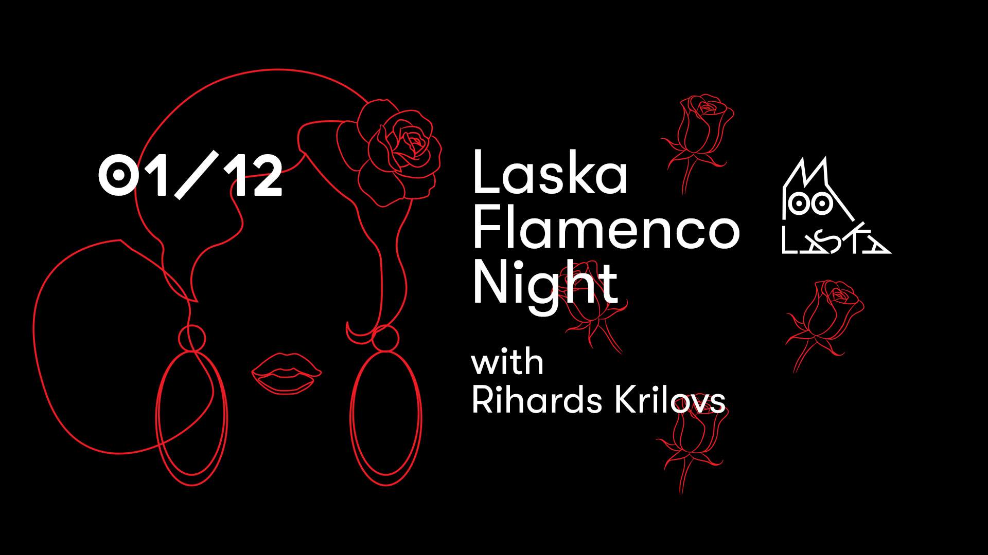 Laska Flamenco Night with Rihards Krilovs at Laska Bar, Latvia