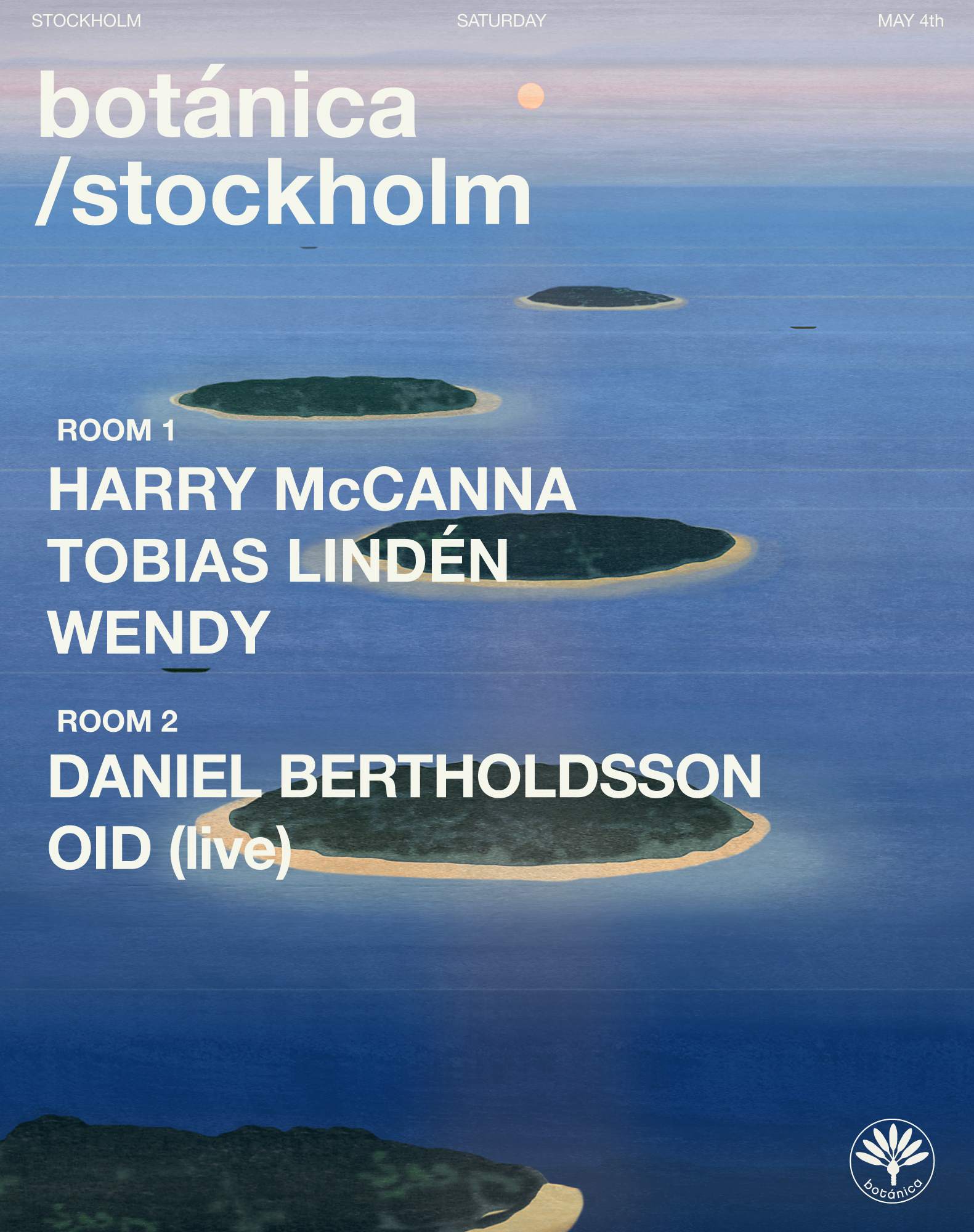 botánica 45 with Harry McCanna, Wendy, OID, Tobias Lindén & Daniel Bertholdsson - Página frontal