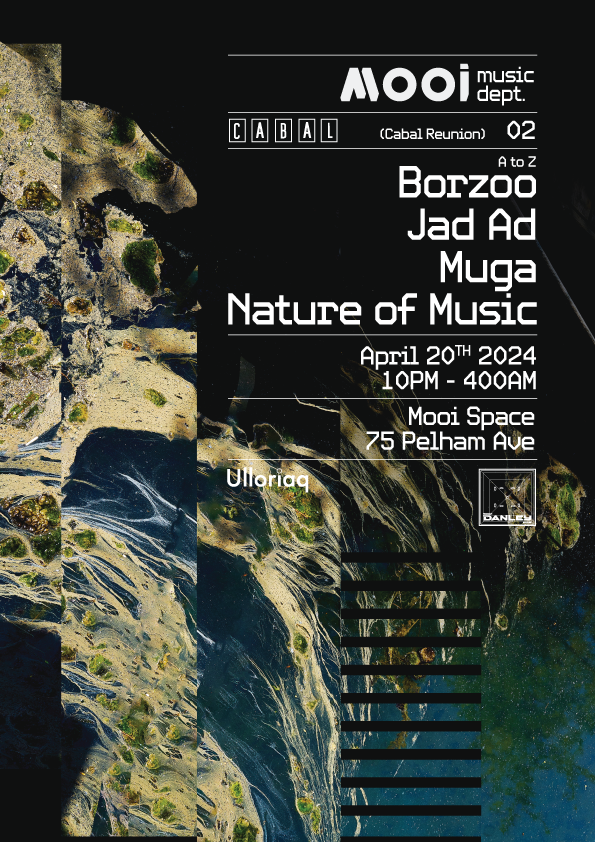 Mooi Music Dept. 02 - Borzoo / Jad Ad / Muga / Nature of Music (Cabal Reunion) - Página frontal