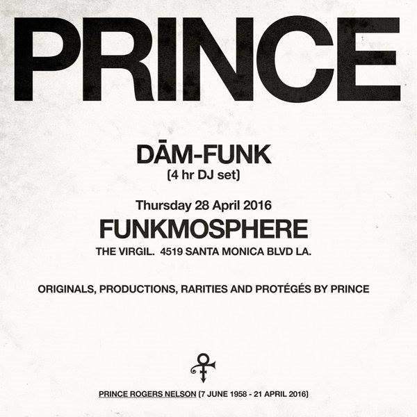 Funkmosphere: Dam-Funk four-hour Prince set - Página frontal