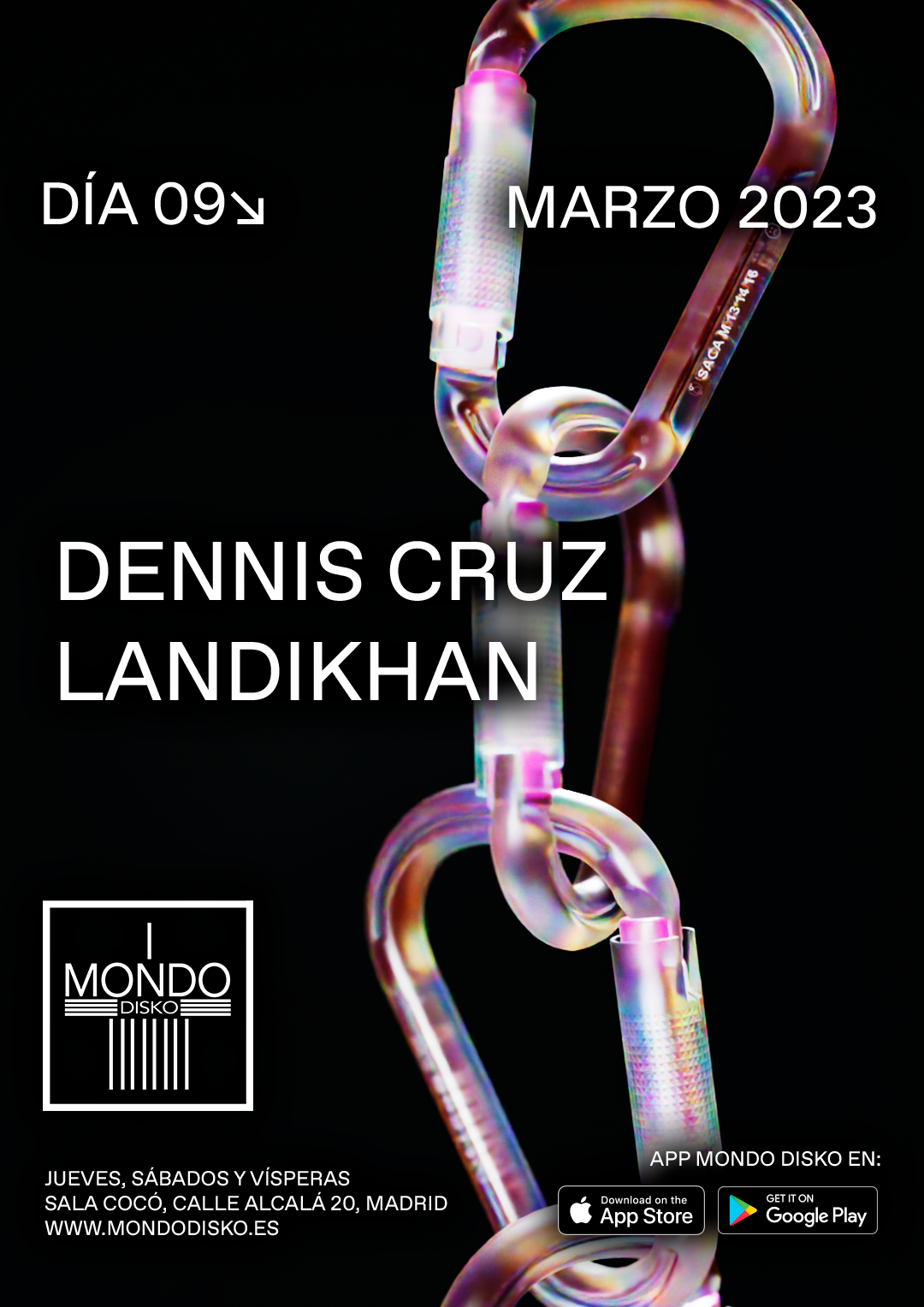 Dennis Cruz / Landikhan - フライヤー表