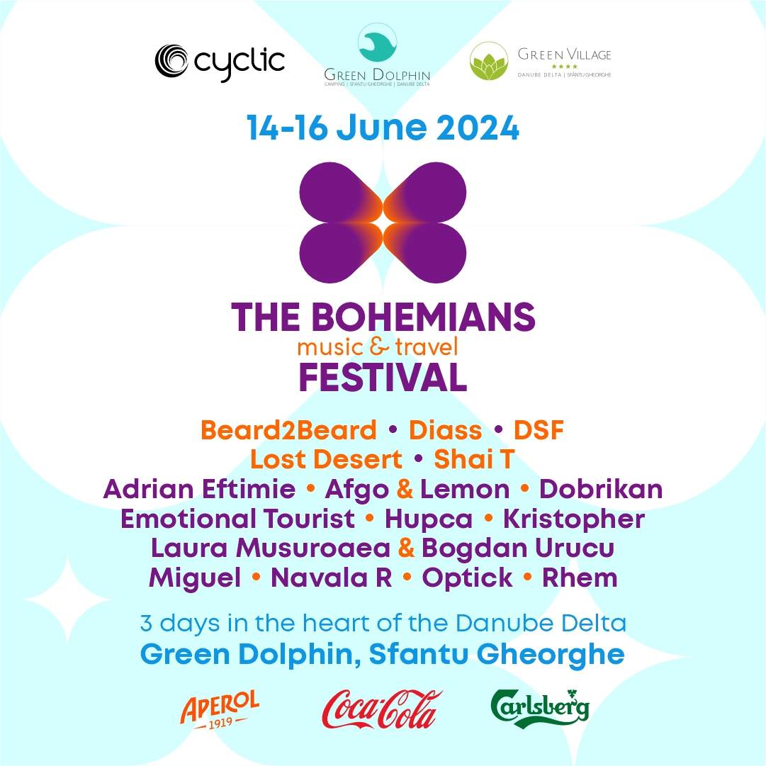 The Bohemians - Music & Travel Festival - フライヤー表