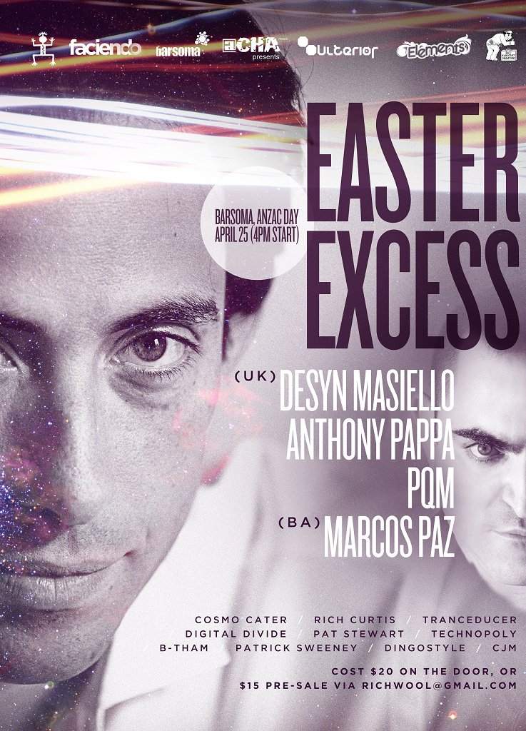 Easter Excess: Masiello, Pappa, Pqm - Página frontal