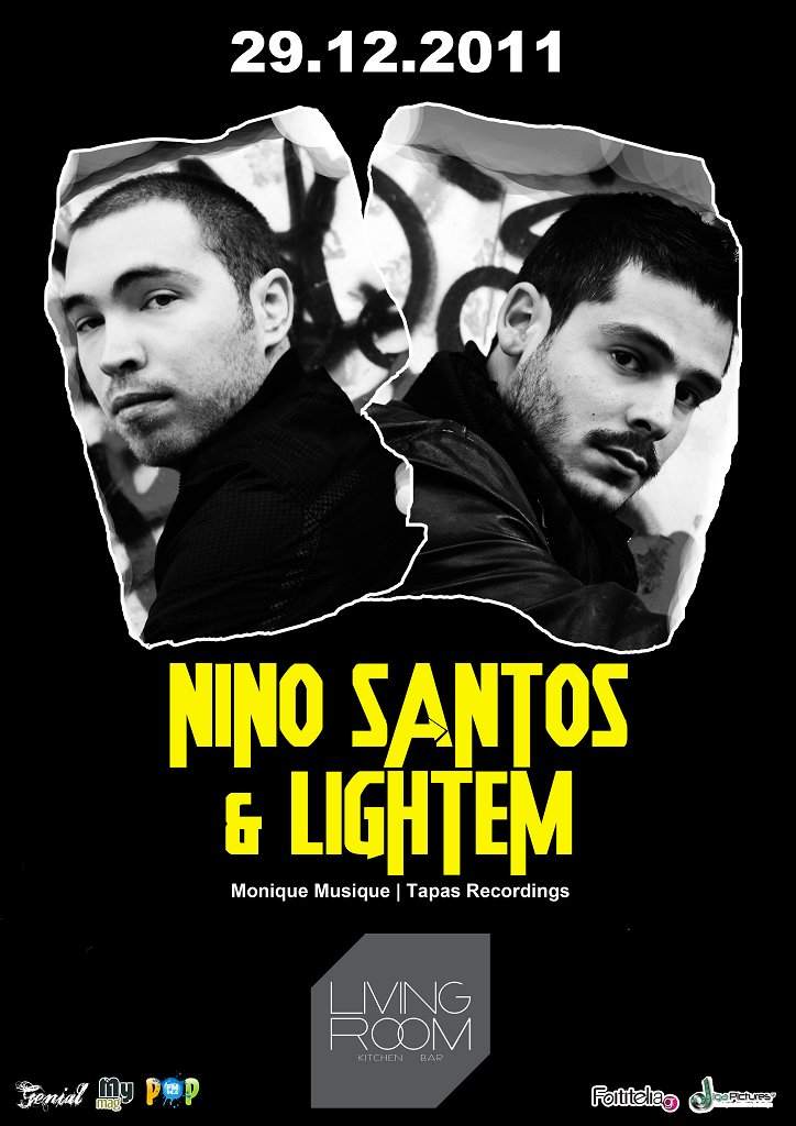 Nino Santos & Lightem - Página frontal