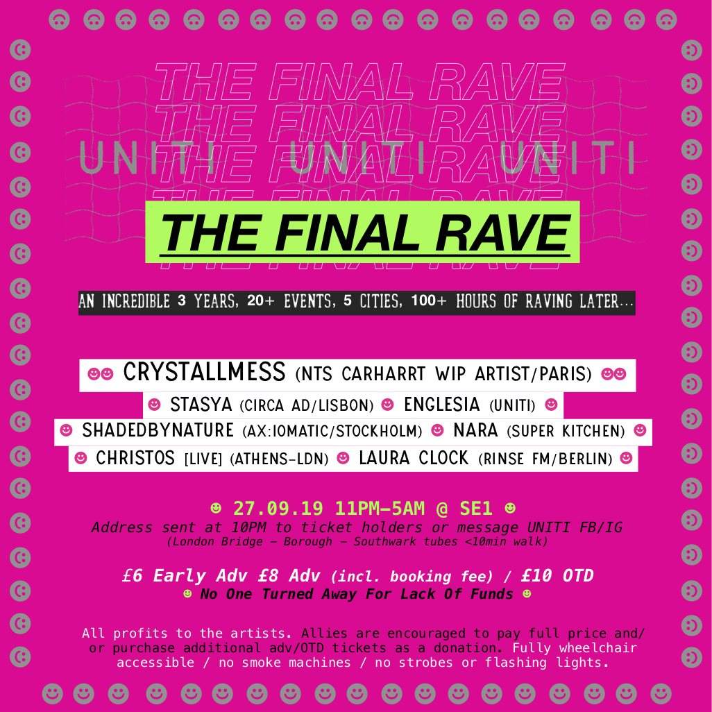 Final UNITI Rave: Crystallmess - Página trasera