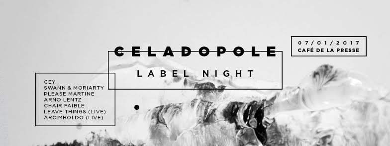 Celadopole Label Night - フライヤー表