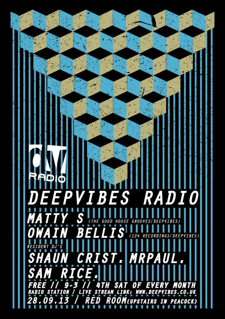 Deepvibes Radio Live - Página frontal