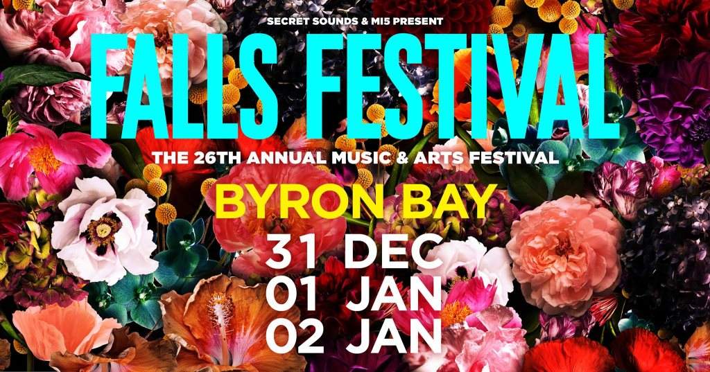 Falls Festival Byron 2018/19 - フライヤー表