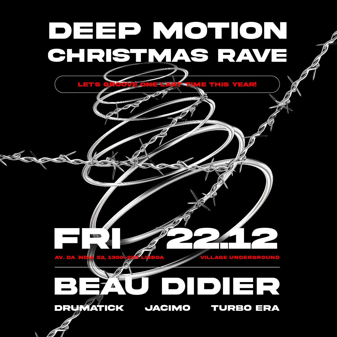 Deep Motion Christmas Rave en Village Underground Lisboa, Lisboa