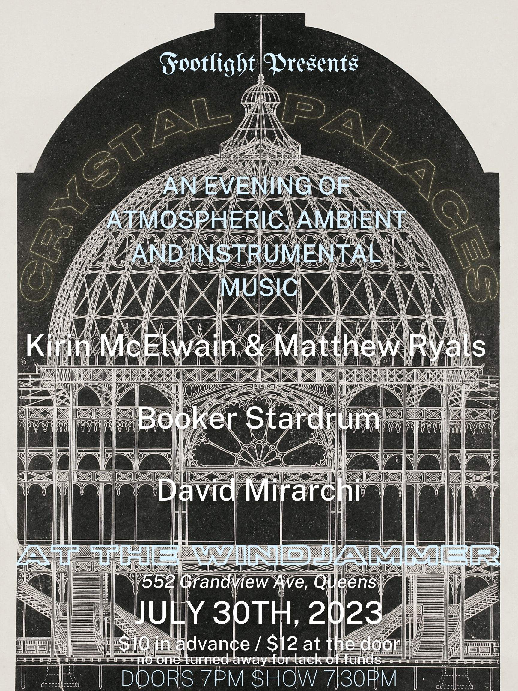 Crystal Palaces: Crystal Palaces, An Evening of Atmospheric, Ambient and Instrumental Music - Página frontal