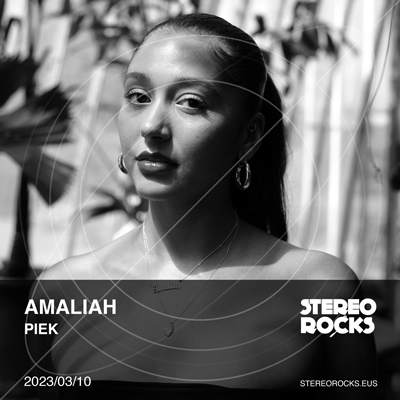 Stereorocks: Amaliah + Piek - フライヤー表