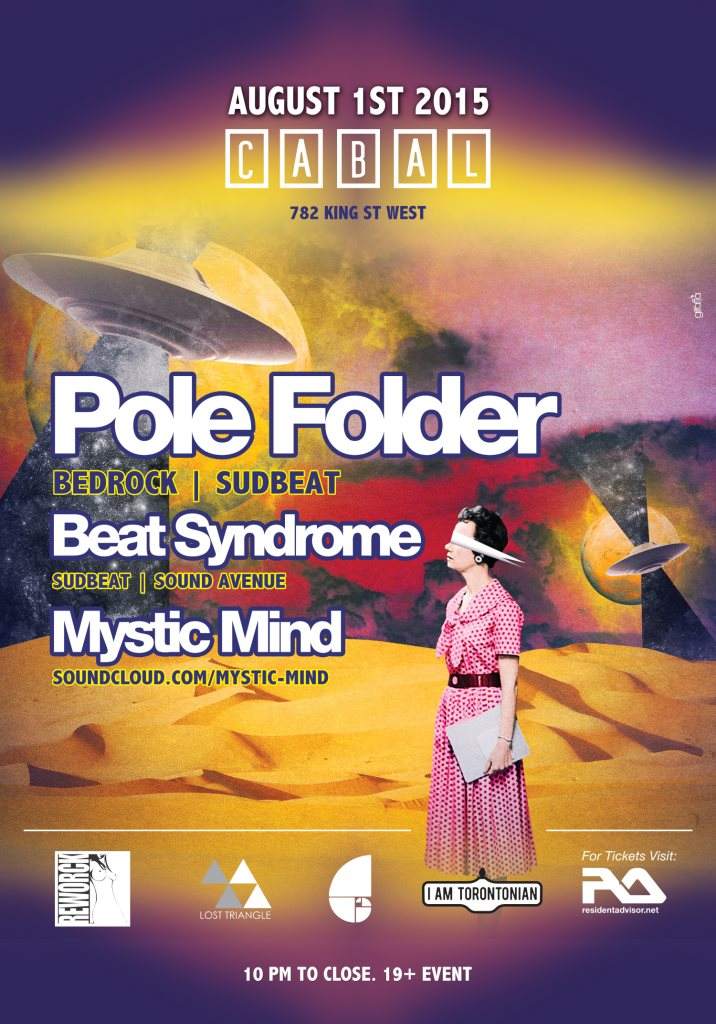 Pole Folder, Beat Syndrome & Mystic Mind - Página frontal