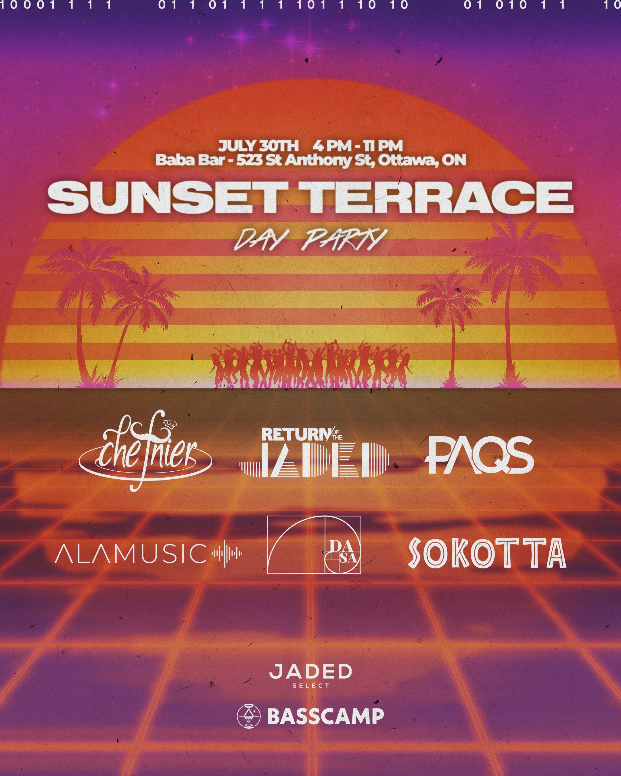 Rooftop Terrace: Day Party - フライヤー表