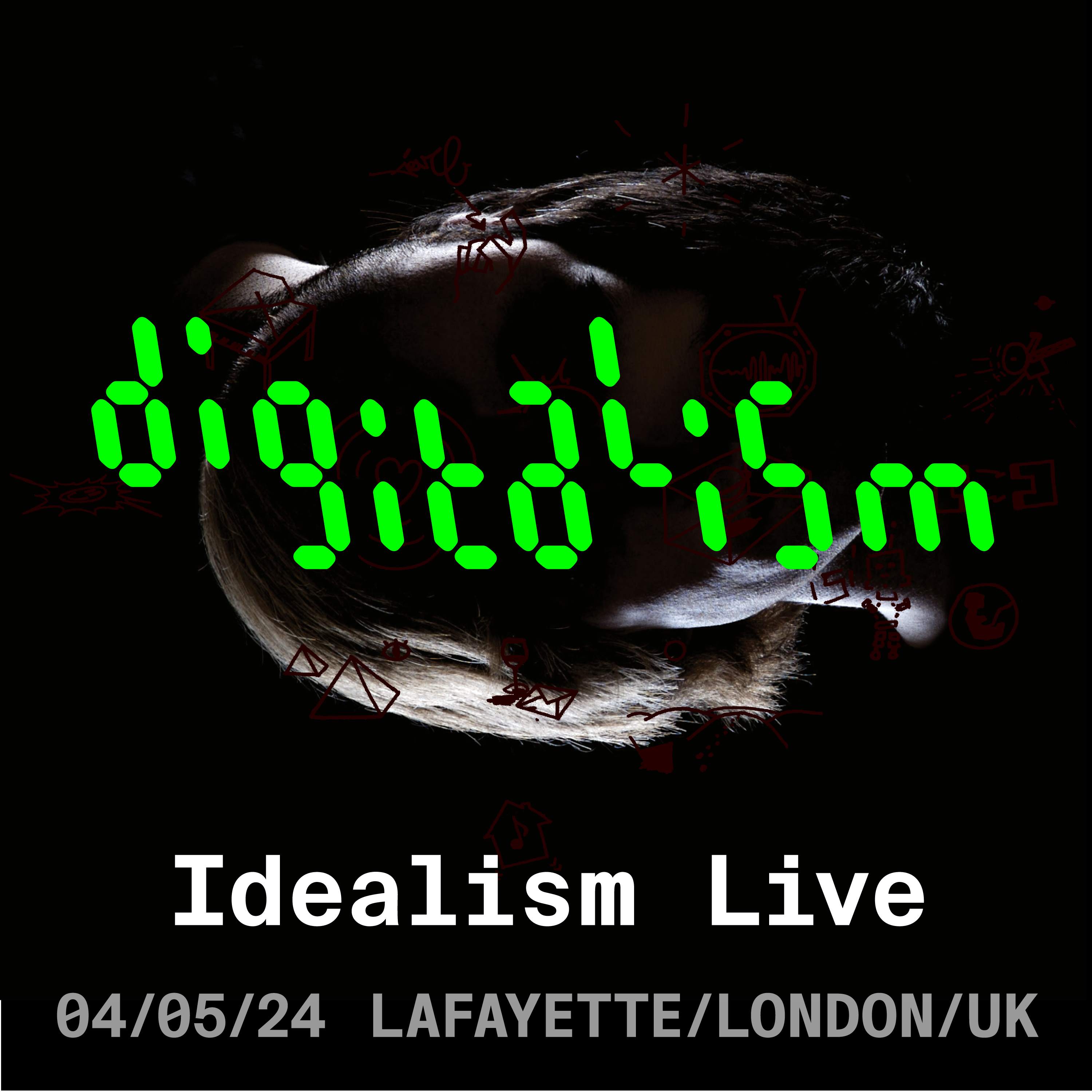 Digitalism - Idealism Live - フライヤー表