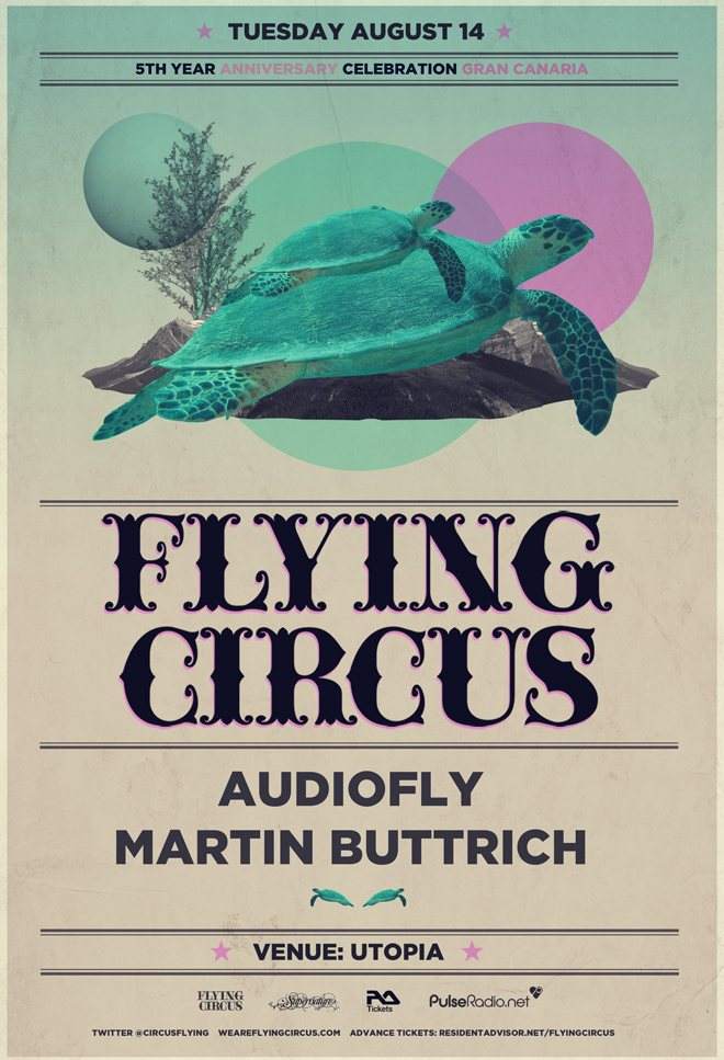 Flying Circus Gran Canaria - フライヤー表