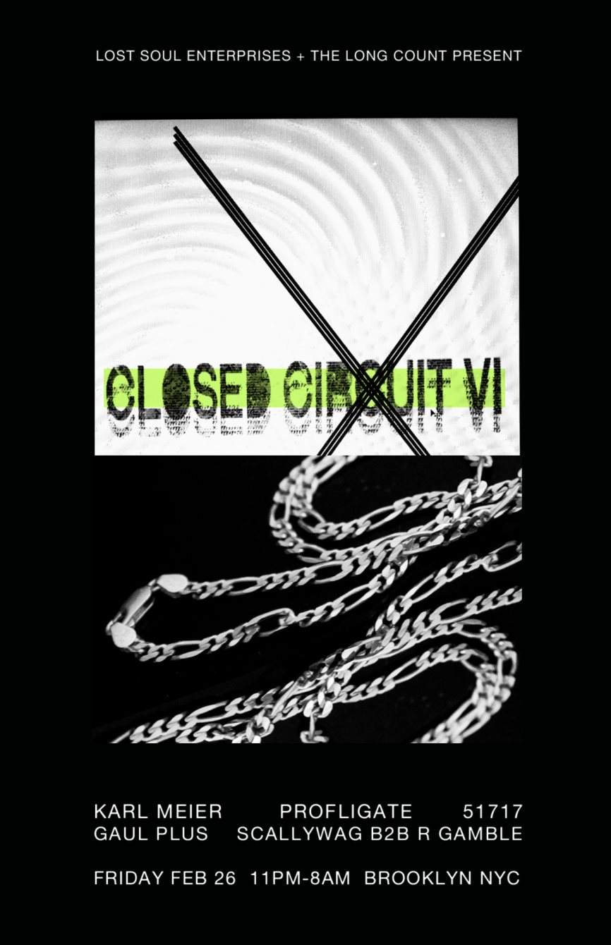 Closed Circuit VI: Karl Meier, Profligate, 51717, Gaul Plus - Página frontal