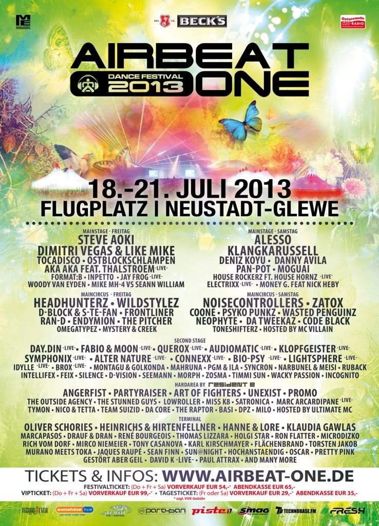 Airbeat-One 2013 - フライヤー表