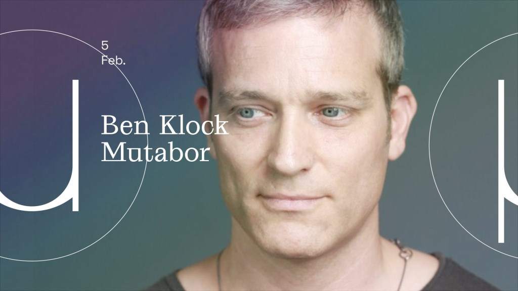 Ben Klock Mutabor - フライヤー表