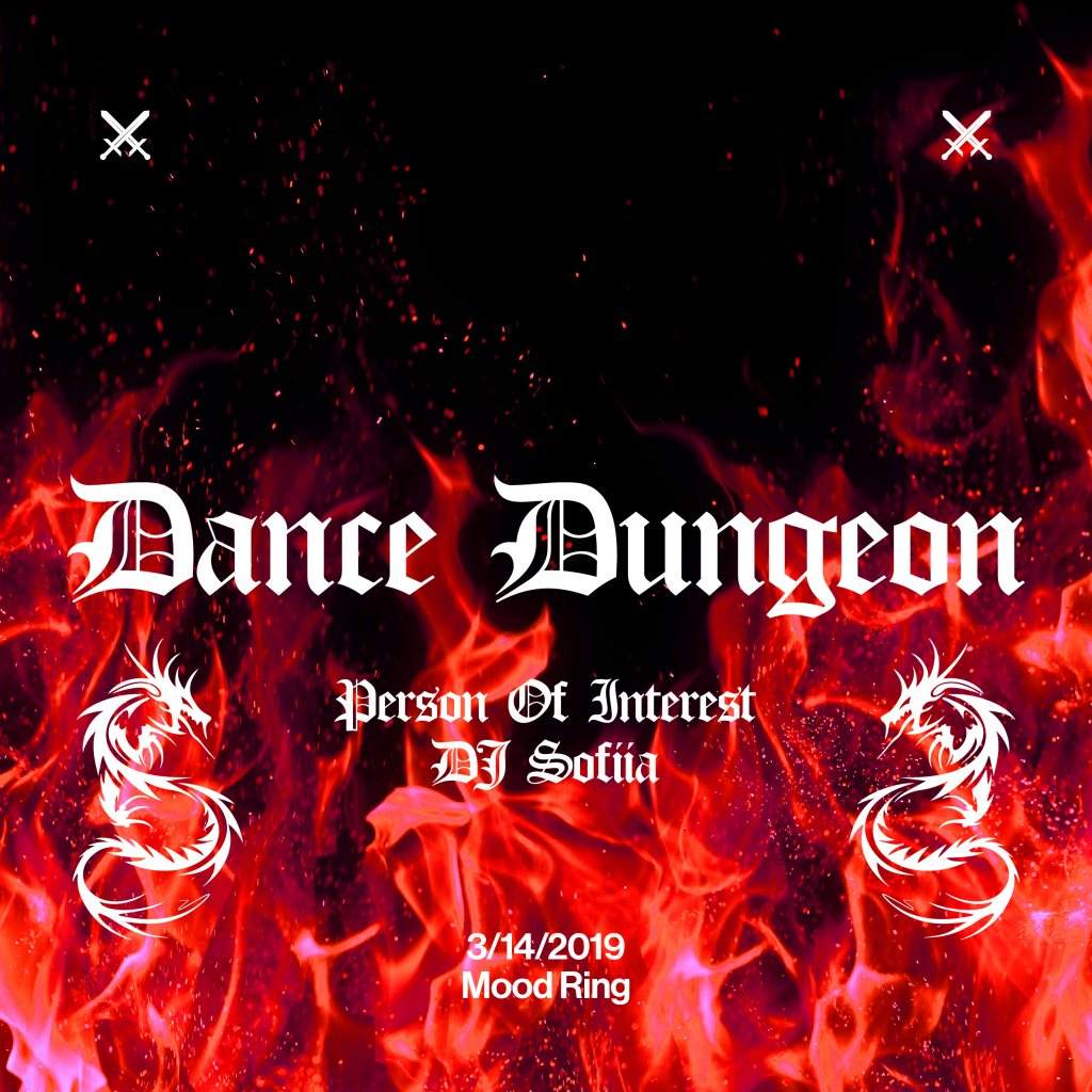 Dance Dungeon: Person of Interest & DJ Sofiia - Página frontal