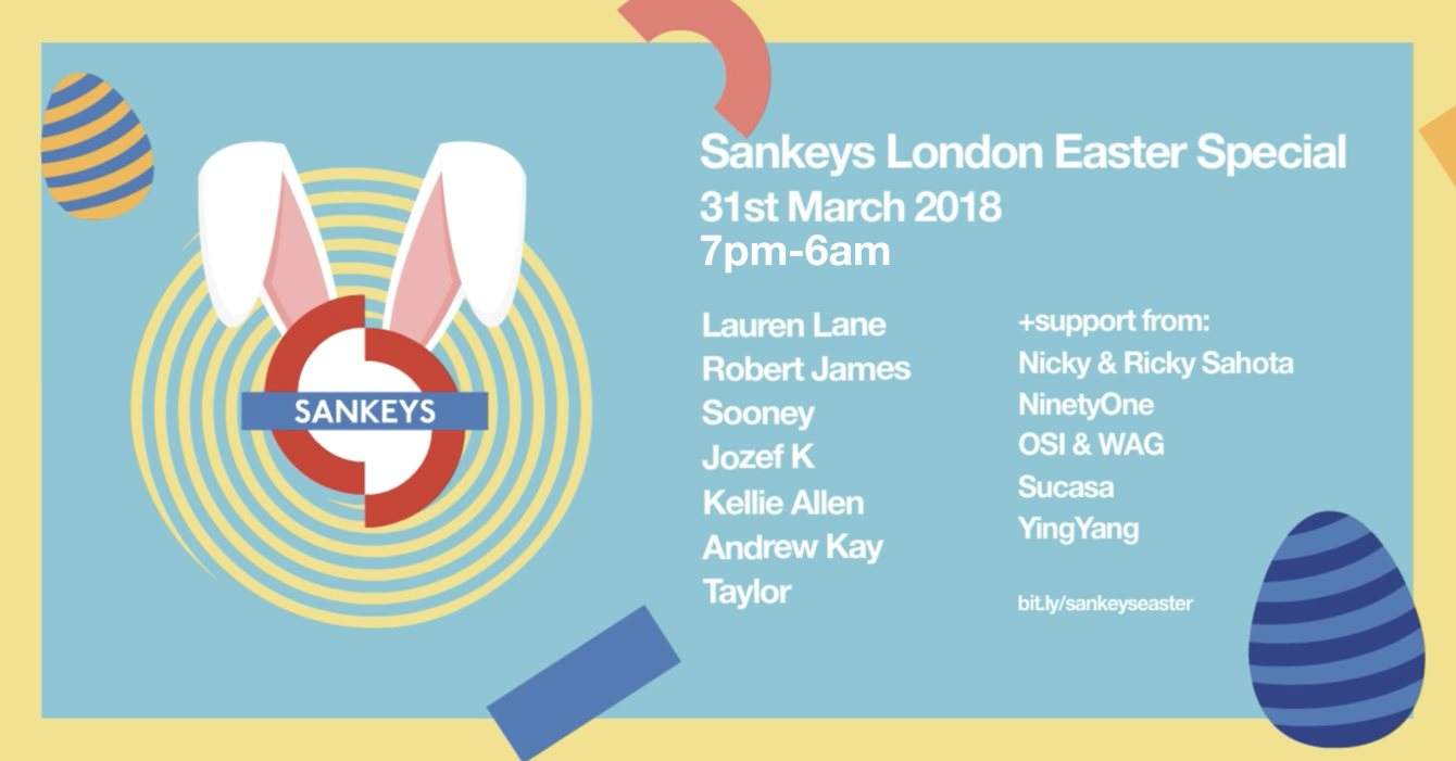 Sankeys London Easter Special - Página frontal