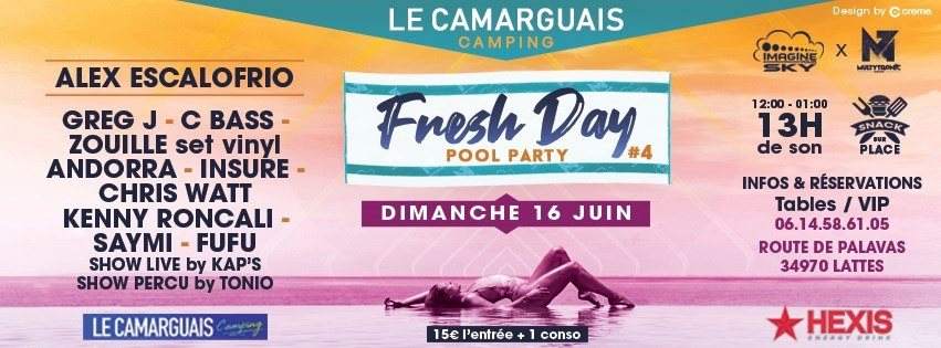 Fresh Day Pool Party by Multytronic & Imagineyour Sky - Página frontal