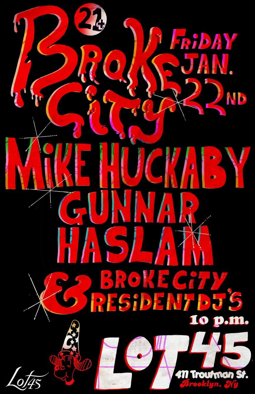 Broke City with Mike Huckaby & Gunnar Haslam - Página frontal