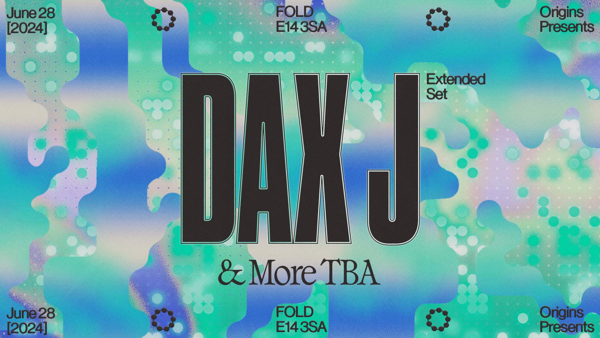 Origins: Dax J (Extended Set) - フライヤー表