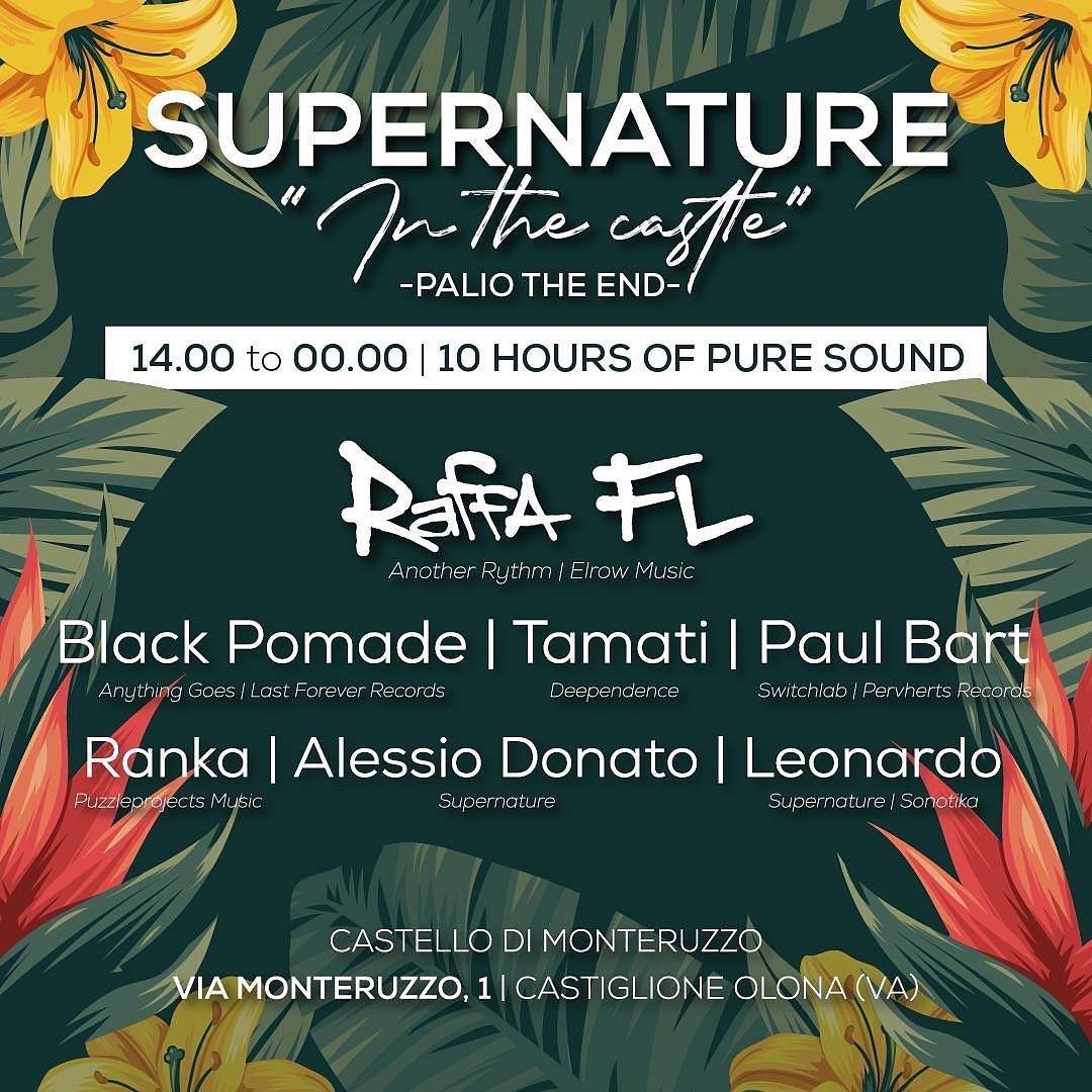 SUPERNATURE - In the Castle (Palio The End) with Raffa FL (ElRow Music - Another Rhythm) - Página frontal