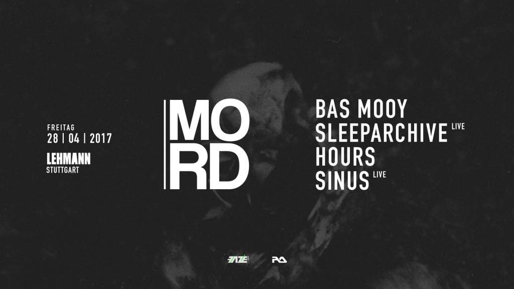 Mord Labelnight x Bas Mooy & Sleeparchive  - Página frontal