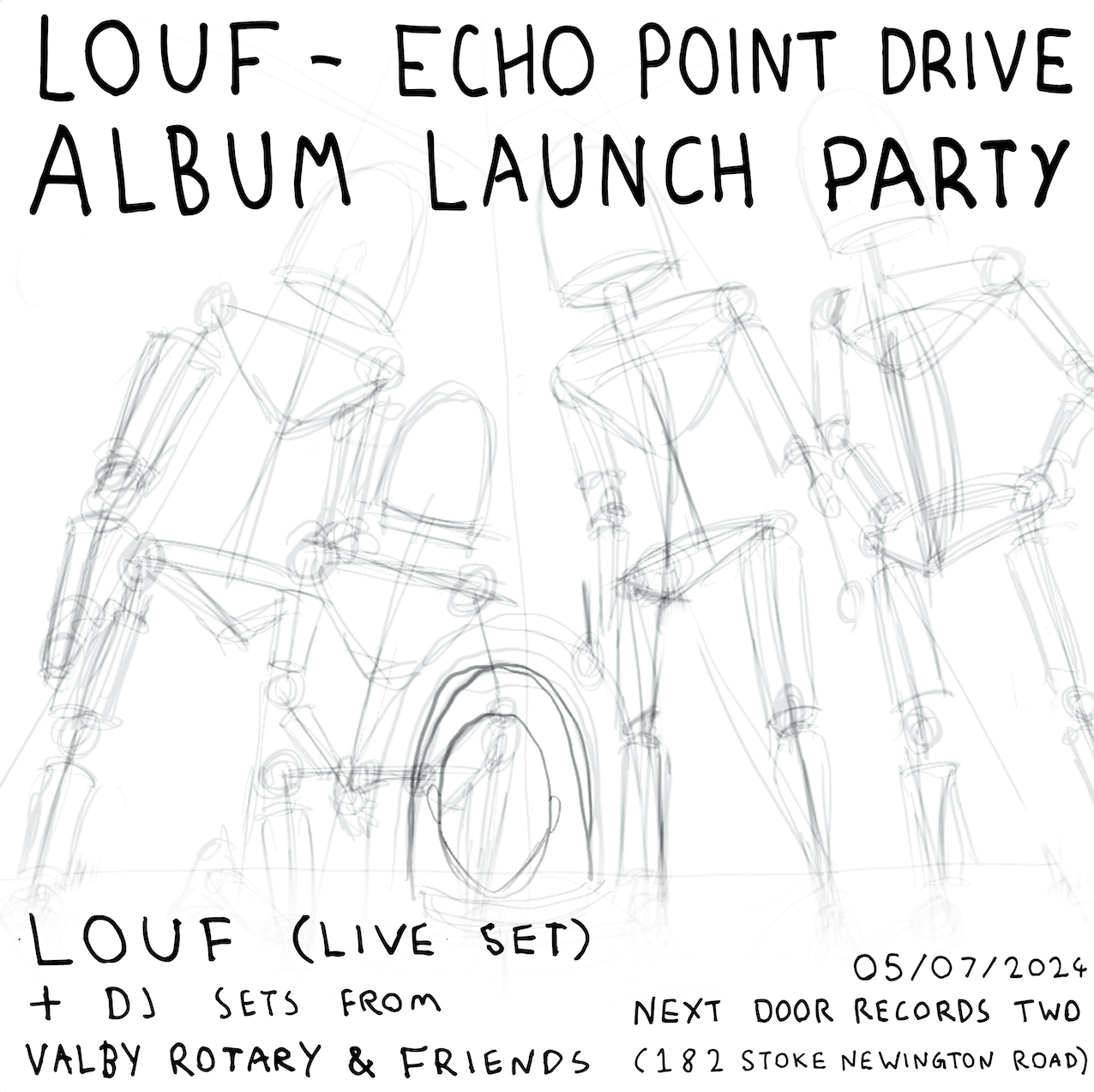 Louf Album Launch Party at Next Door Records Two, London