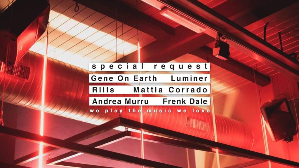 We Play The Music We Love 'Special Request' Feat. Gene On Earth - Página frontal