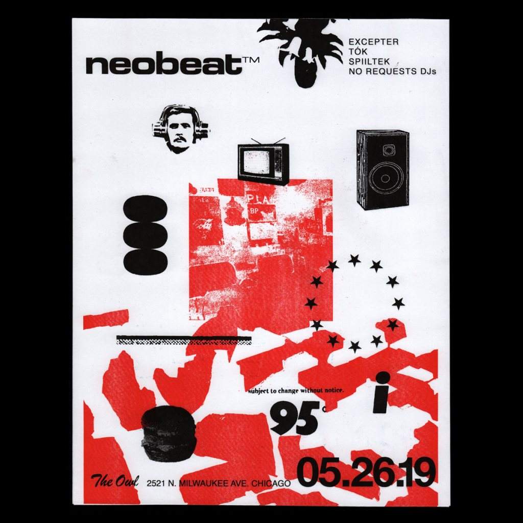 Neobeat™ Feat. Excepter, Tok, Spiiltek, No Requests DJs - フライヤー表