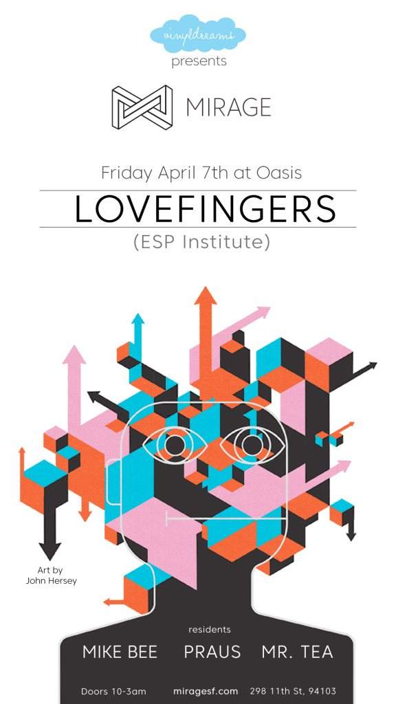 Mirage SF with Lovefingers  - フライヤー表