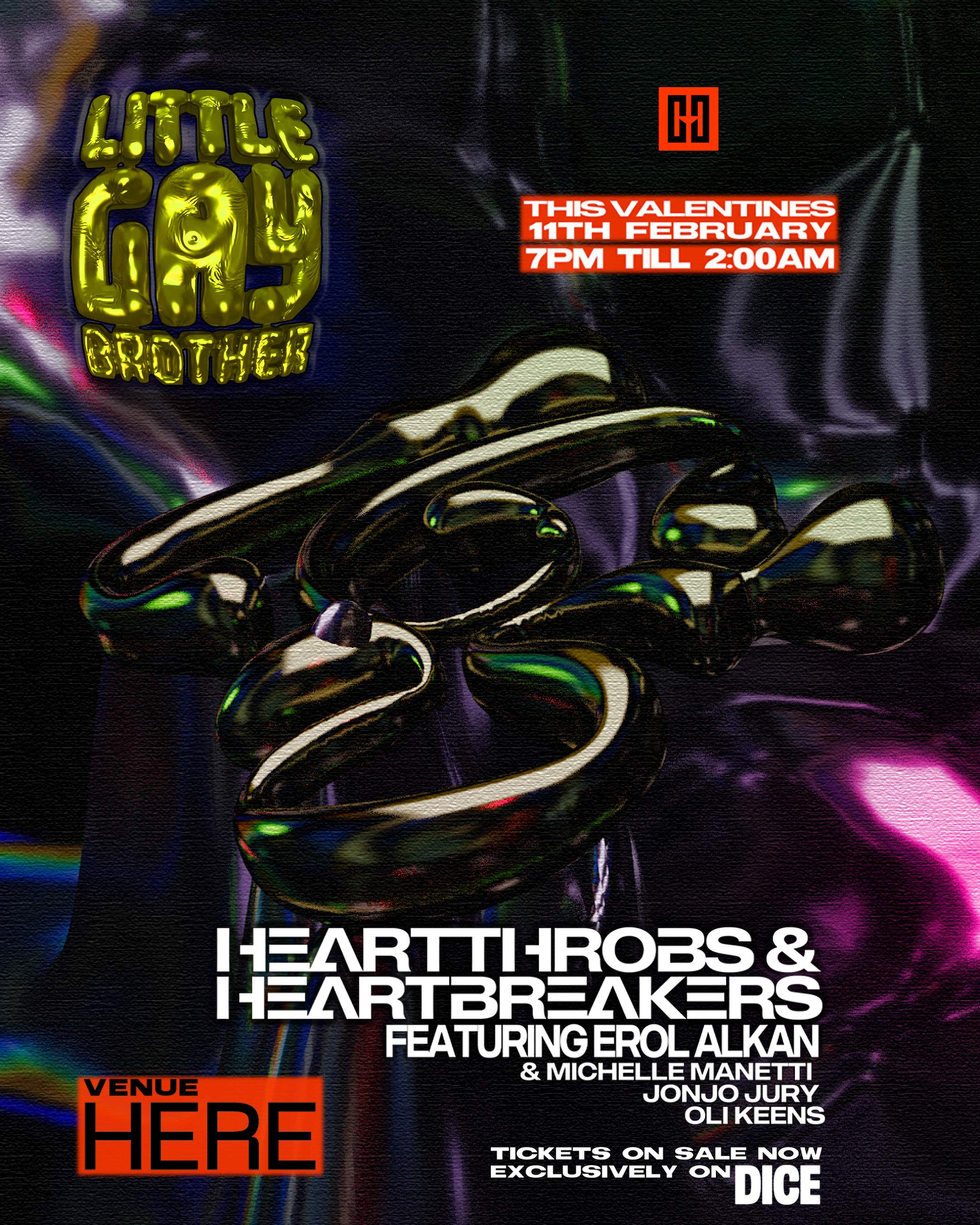 [CANCELLED] Little Gay Brother's Heartthrobs and Heartbreakers at HERE ...