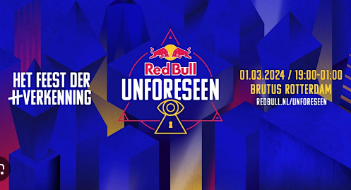 Red Bull Unforeseen - Página frontal