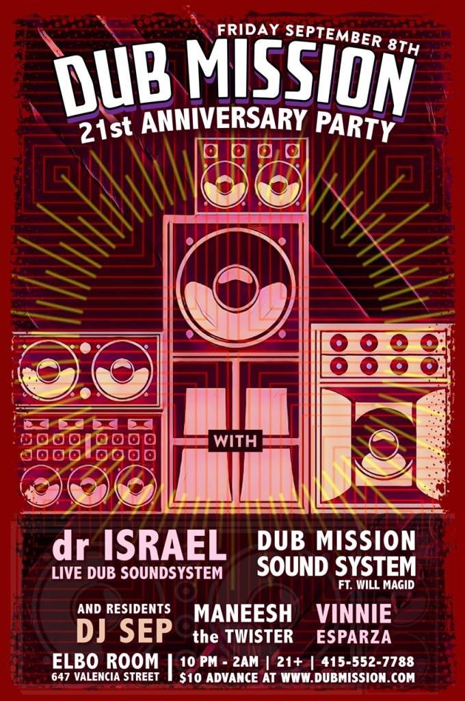 Dub Mission's 21st Anniversary Party - Página frontal