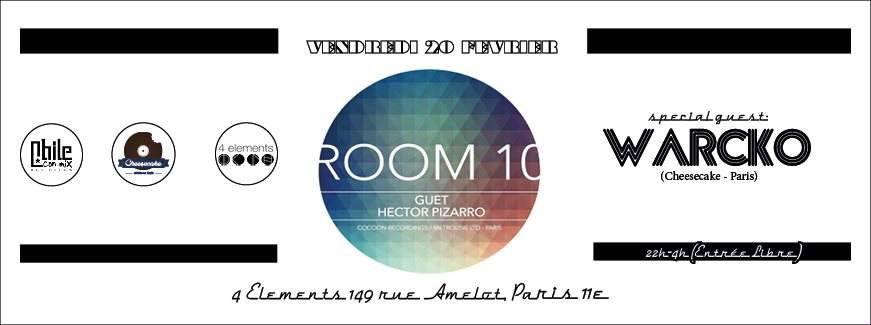 Room 10 Invite Warcko - Página trasera