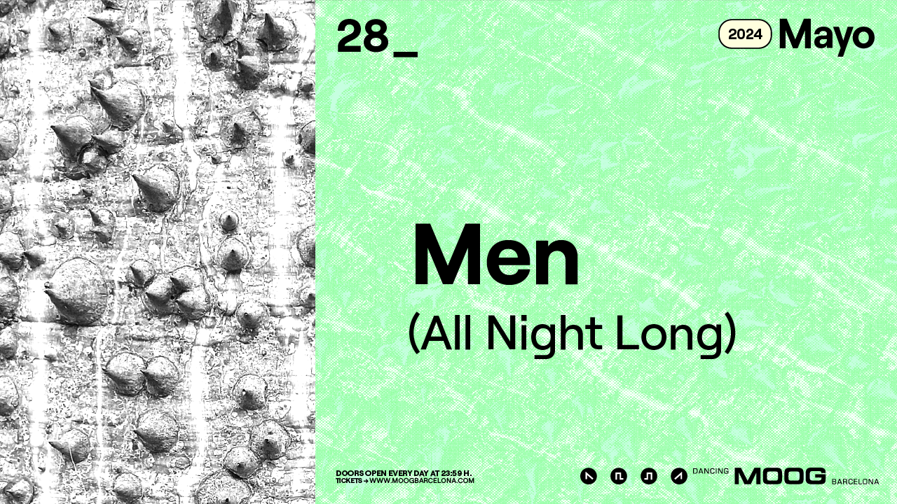 Men (All Night Long) - フライヤー表