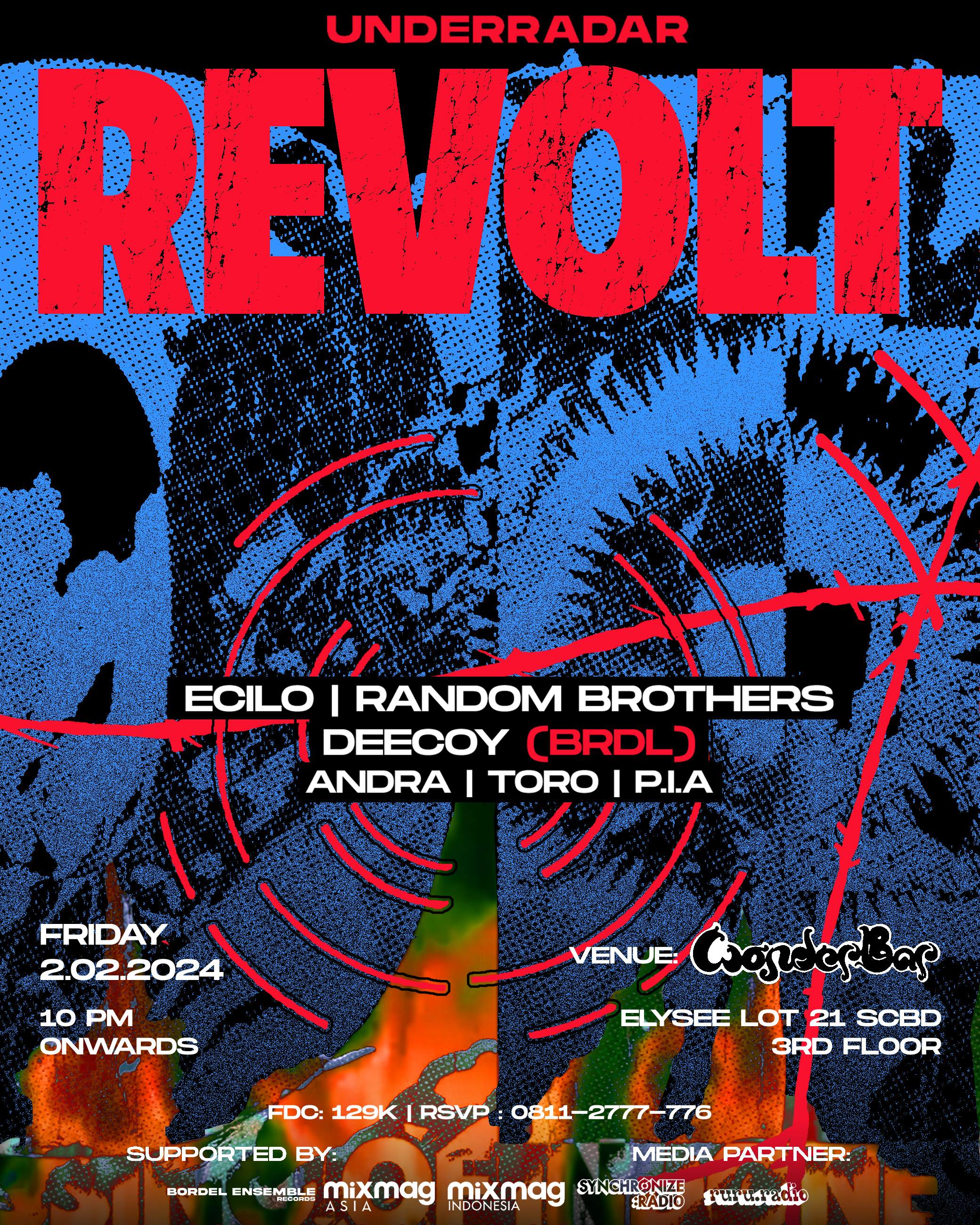 Underradar presents 'Revolt' Launching Party - Página frontal