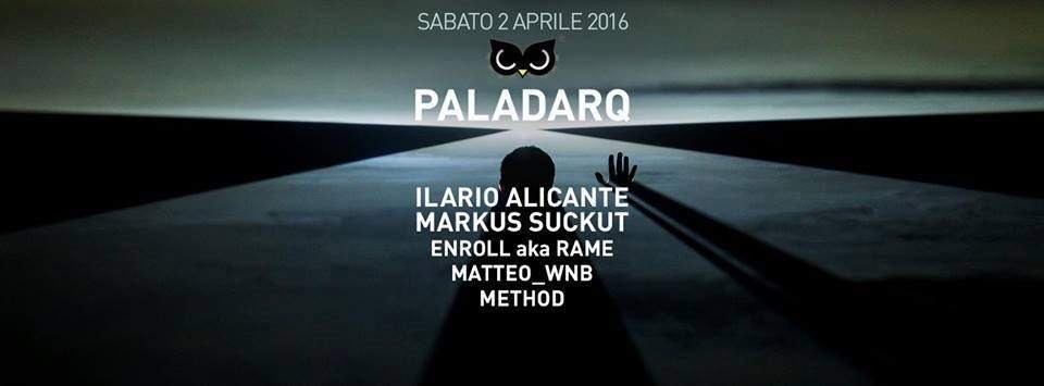 Paladarq with Ilario Alicante, Markus Suckut, Enroll, Matteo_wnb, Method - Página frontal