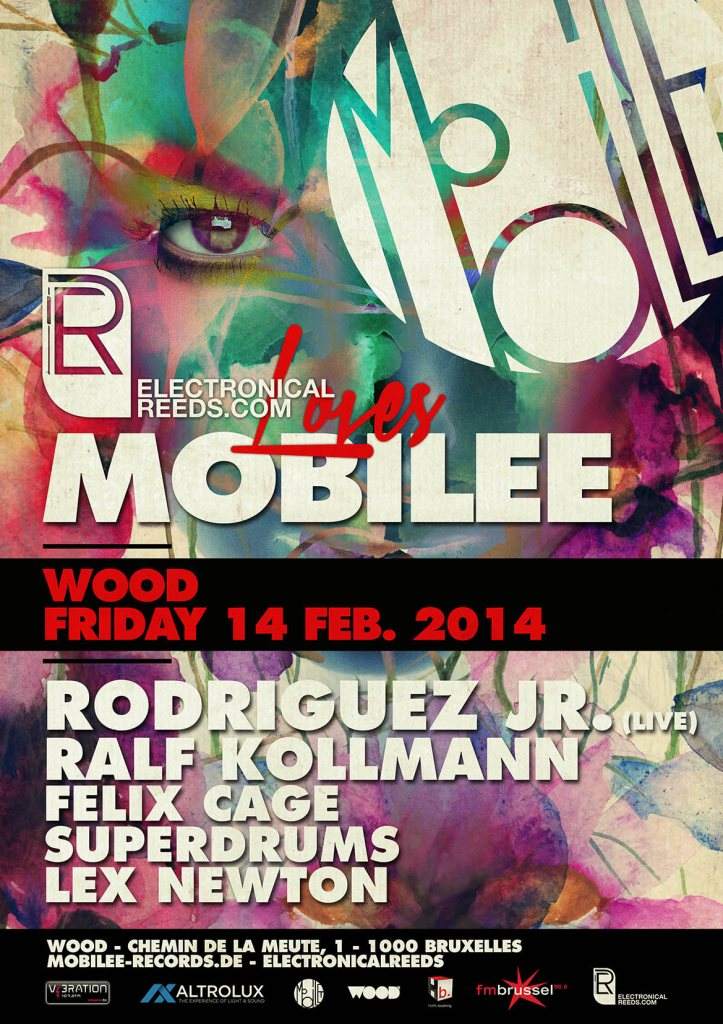 Electronical Reeds Loves Mobilee with Rodriguez Jr. (Live), Ralf Kollmann - フライヤー表